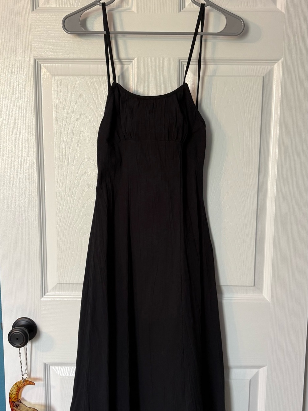 Free People Midi Dress with Button Detail